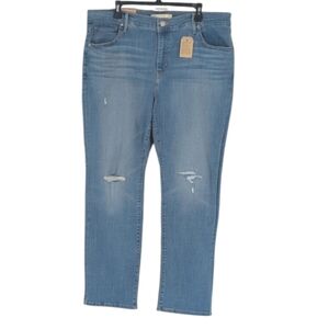 Size 18W Levi Strauss & Company 724 High Rise Straight Leg Jeans  NWT !